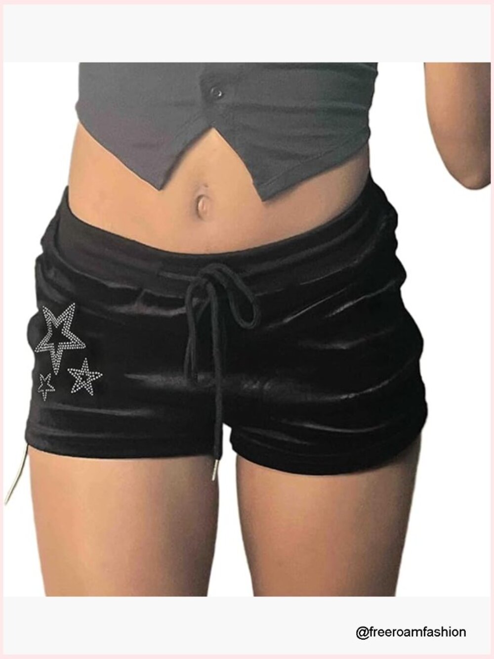 Low Rise Y2K Mini Hot Pants Drawstring Lounge Shorts